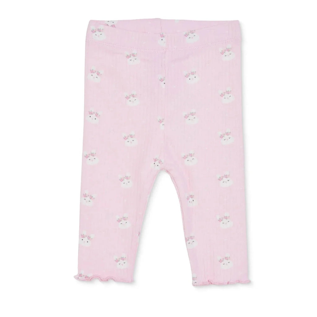 HelloBaby Printed Interlock Baby Leggings (1-3 Months to 12 Months)