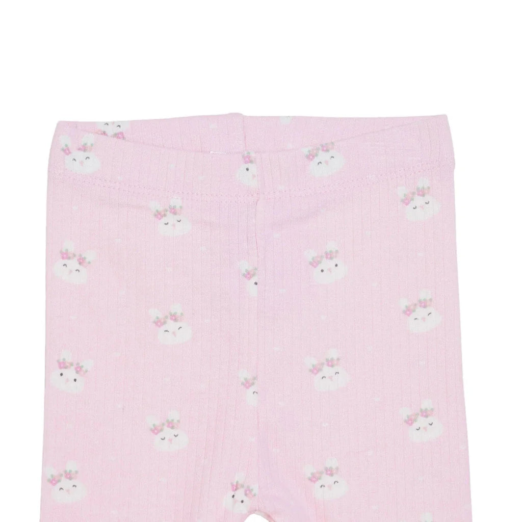 HelloBaby Printed Interlock Baby Leggings (1-3 Months to 12 Months)