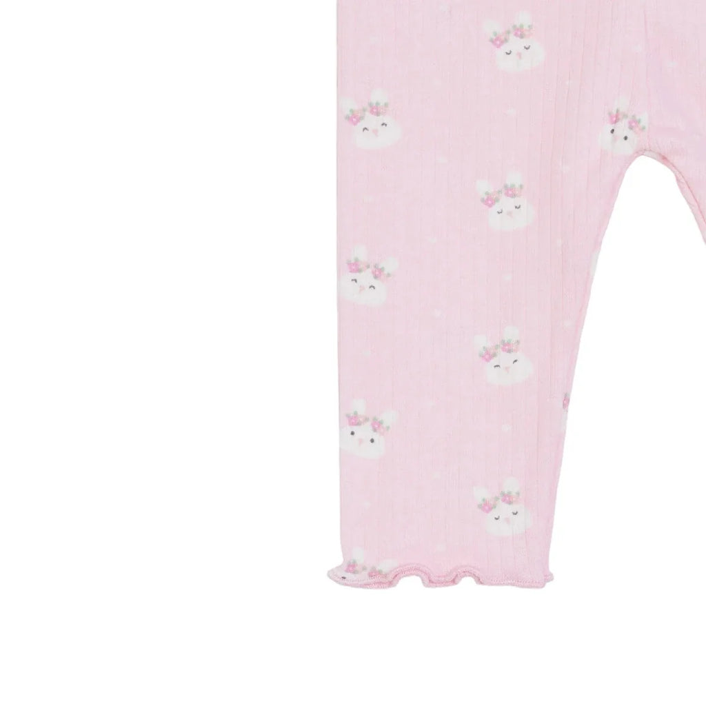 HelloBaby Printed Interlock Baby Leggings (1-3 Months to 12 Months)