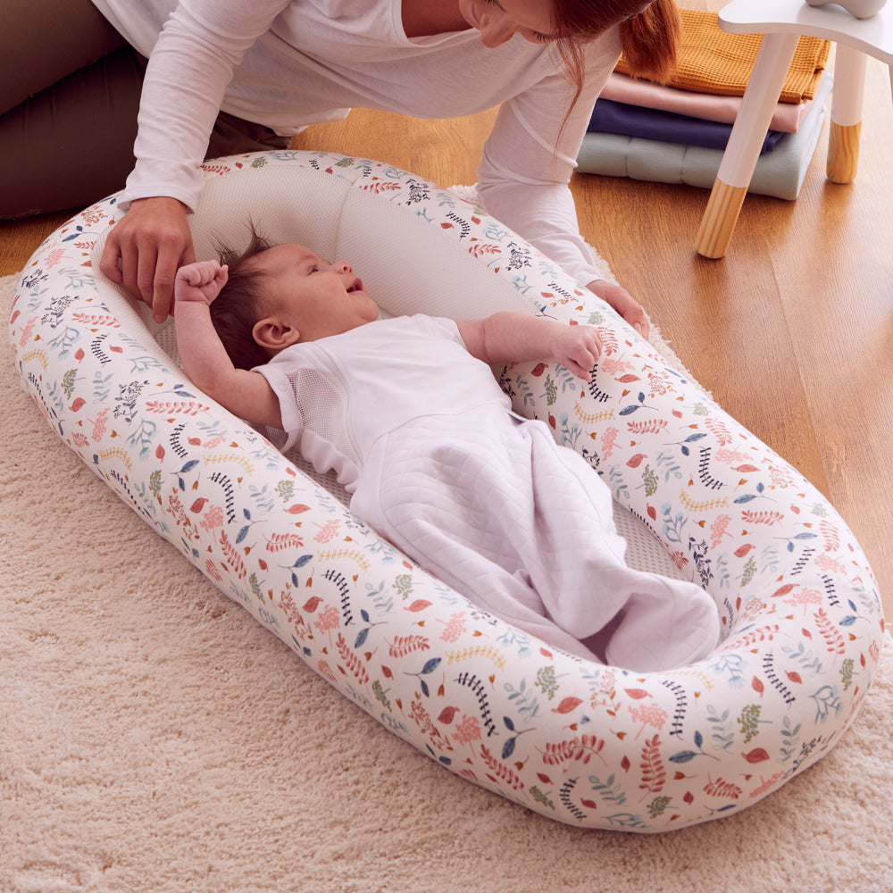 Purflo Sleeptight Baby Bed - (Available in Animal Safari/Botanical/Nutmeg Design)