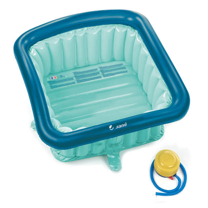 Jané Square Inflatable Bath Tub – Fits Shower Trays, 70L, 0–5 Years