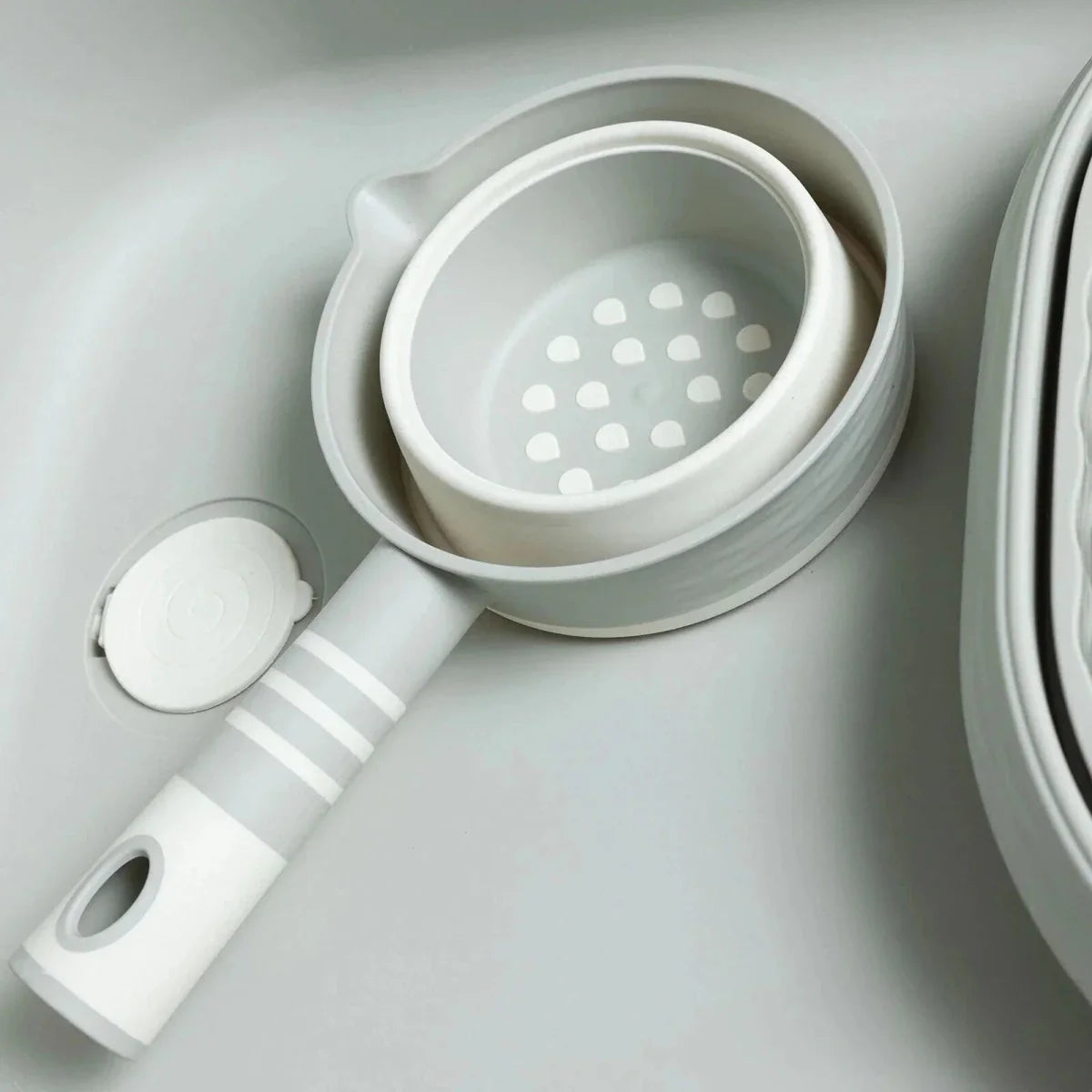 baby plus Bath Tube with Thermometer Set 3 pcs