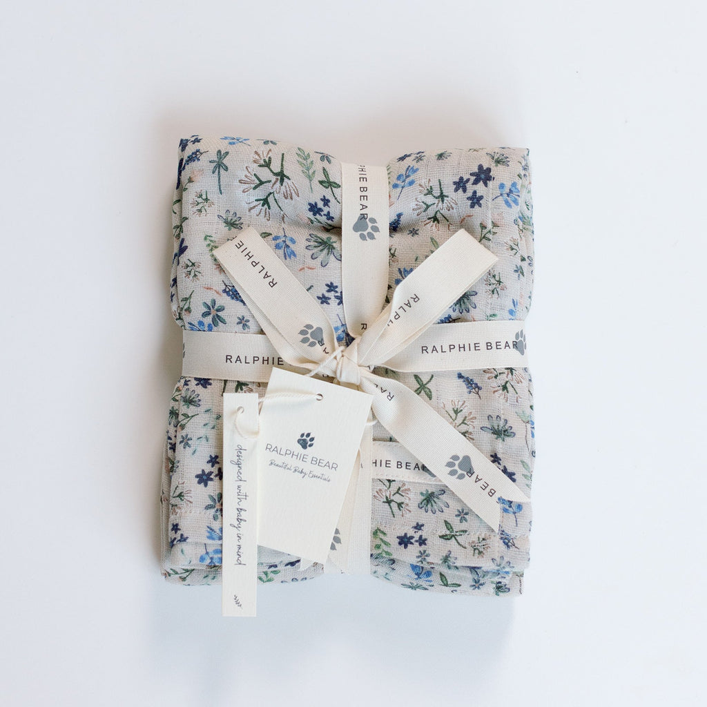 Wildflower Large Swaddle Muslin