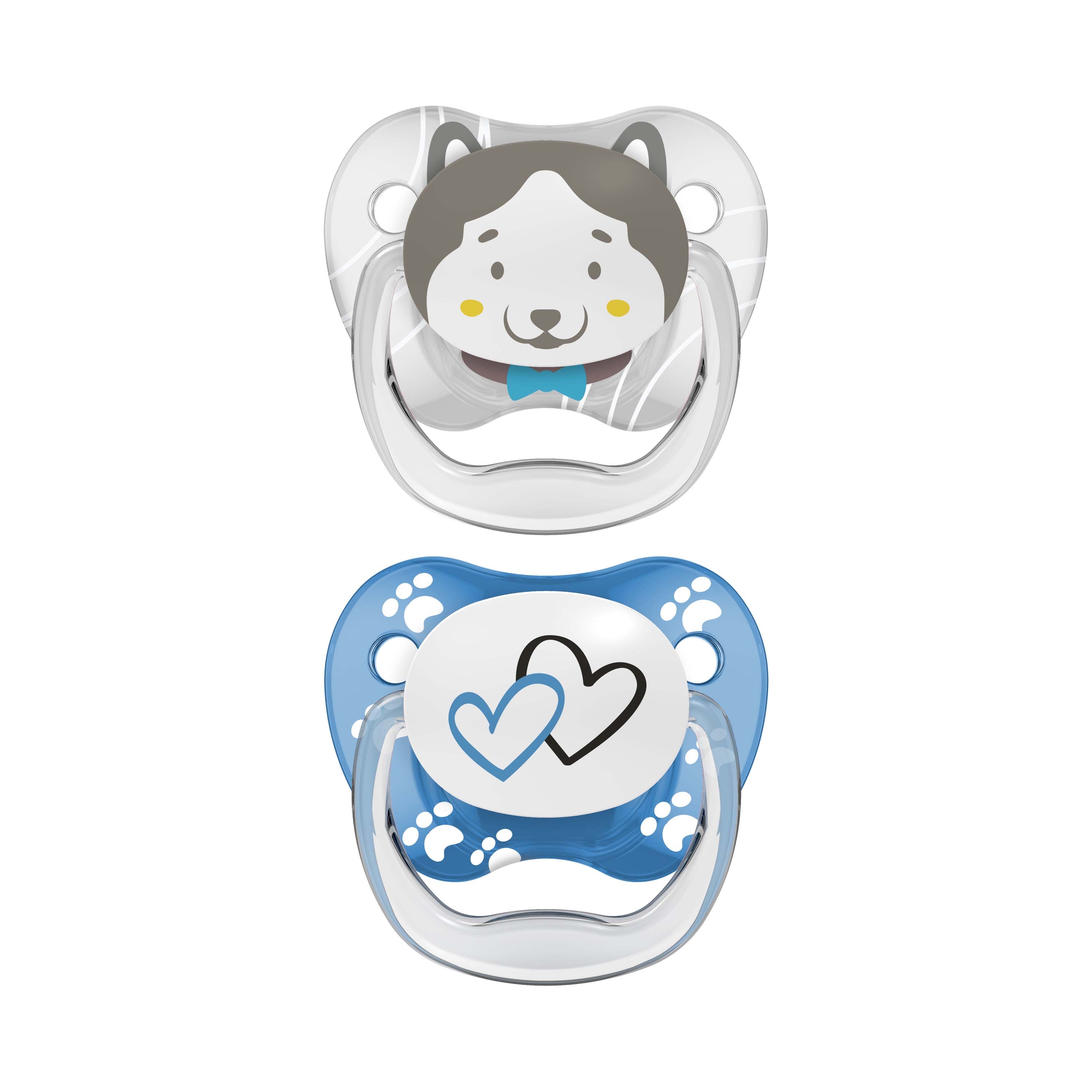 Dr Brown PreVent Shield Stage 2 Soother (Blue) - Pack of 2