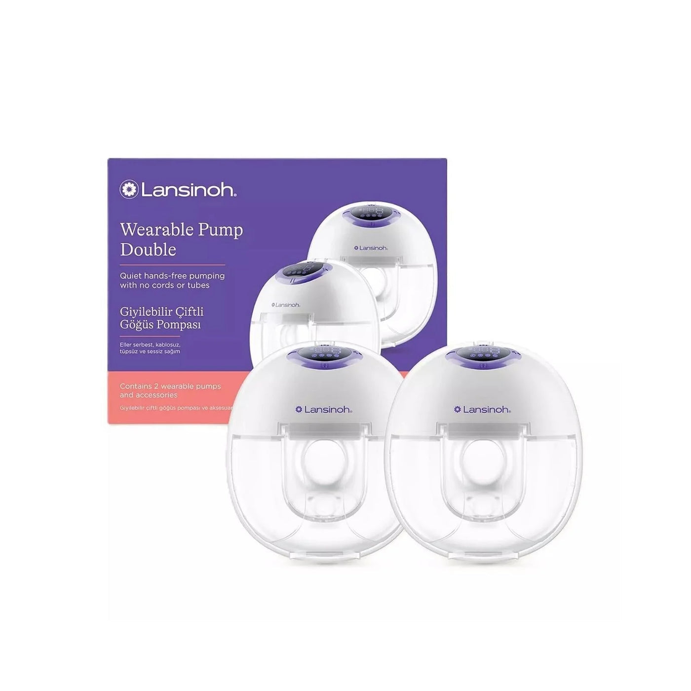 Lansinoh Wearable Electric Breast Pump (Double)