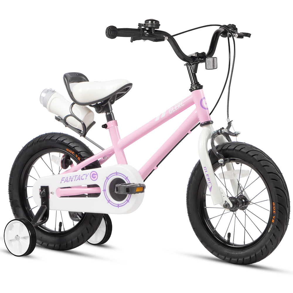 Glerc 14 Inch Kids Bike With Water Bottle - Fantacy