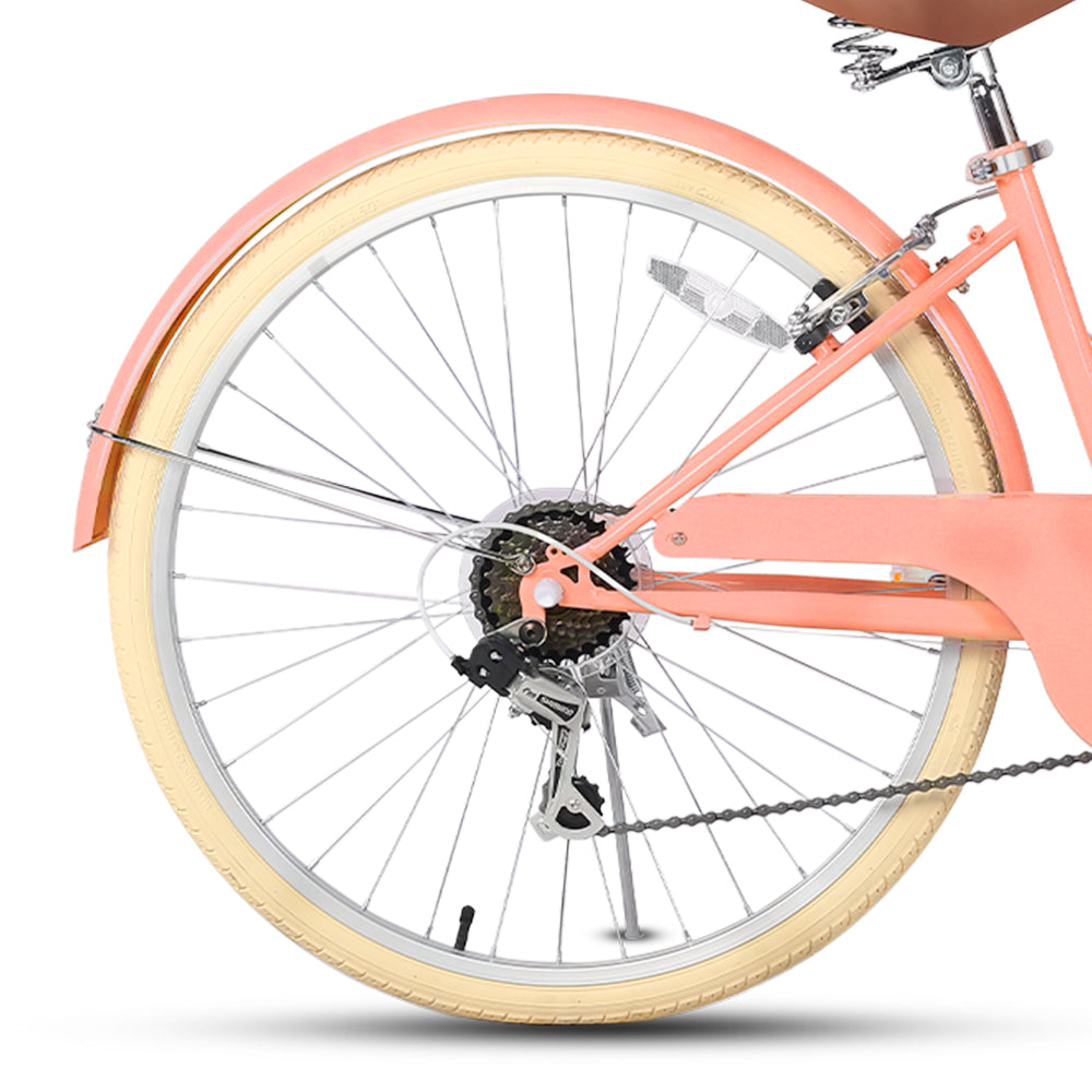 Glerc 20 Inch Beach Cruiser Hybrid Kids Bike - Missy