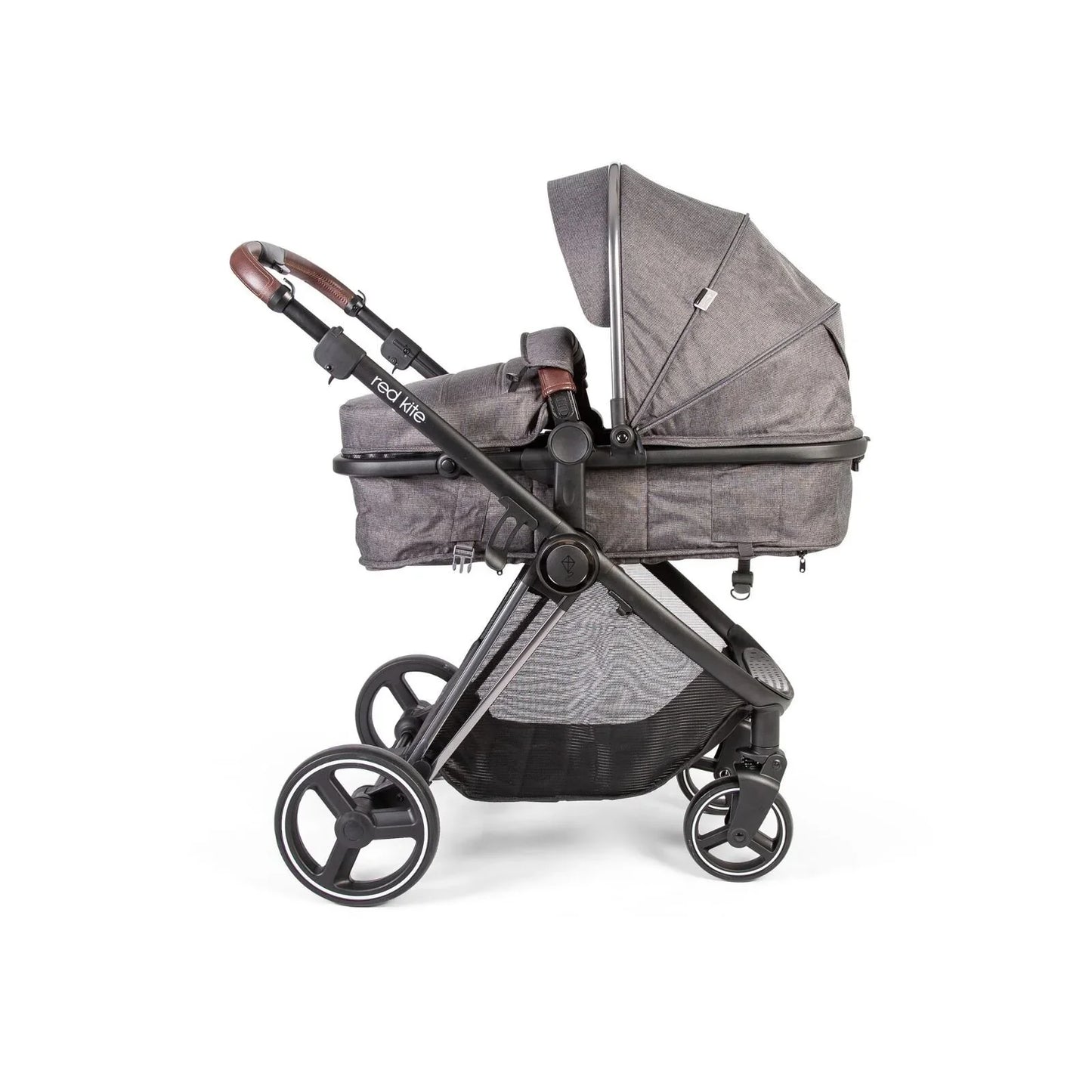 Red Kite Push Me Pace i-Size 3-in-1 Travel System - Grey