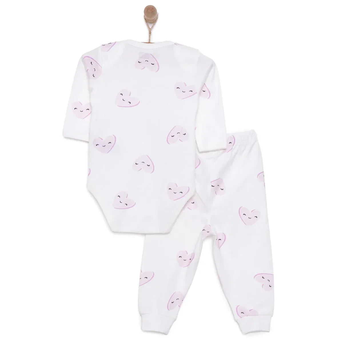 HelloBaby Unisex Body- Footless Bottom - Ecru