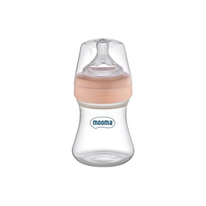 Mooma Kindy Bottle Slow Flow 0-6 months 150ml - Old Rose