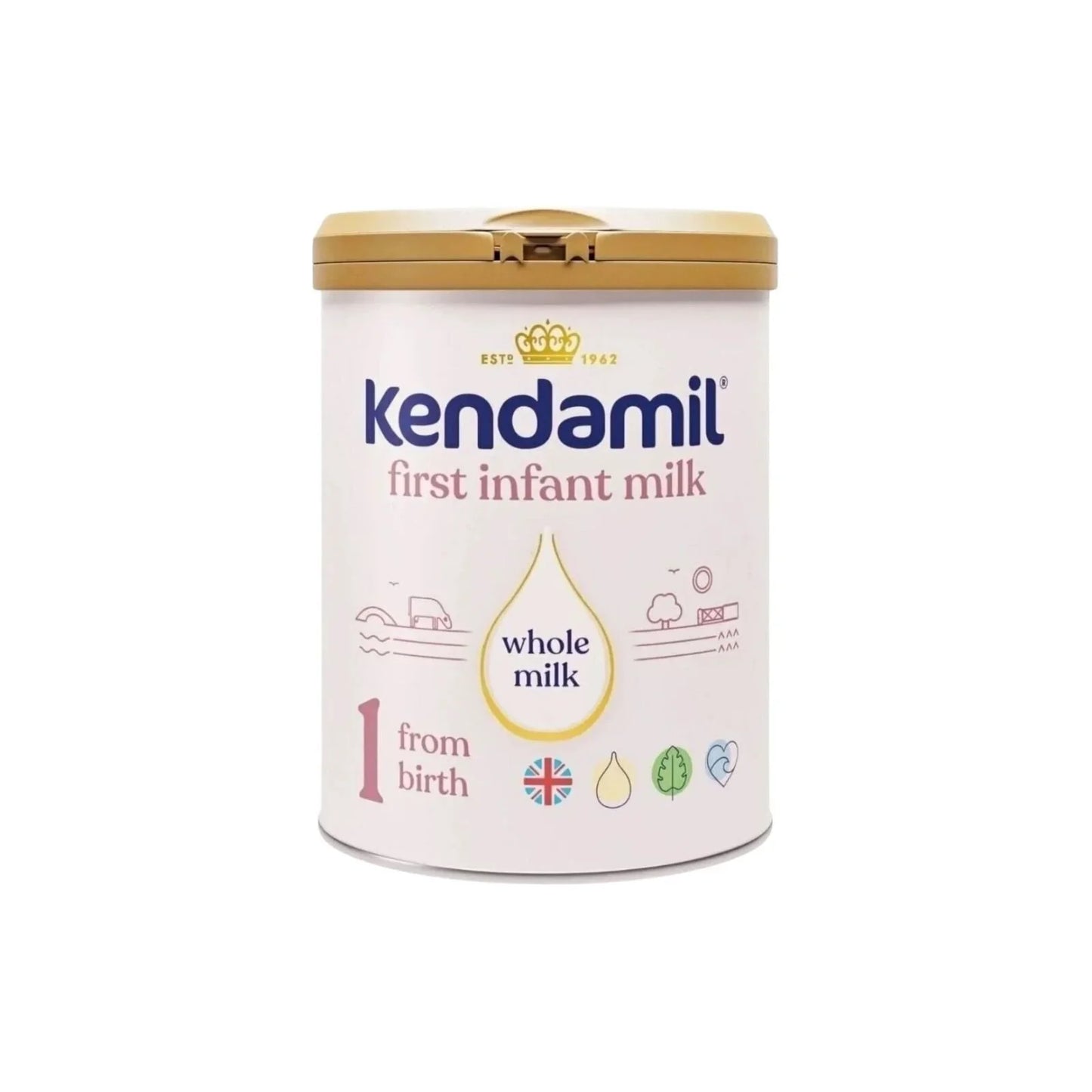 Kendamil Stage 1 First Infant Milk Formula from Birth 800g