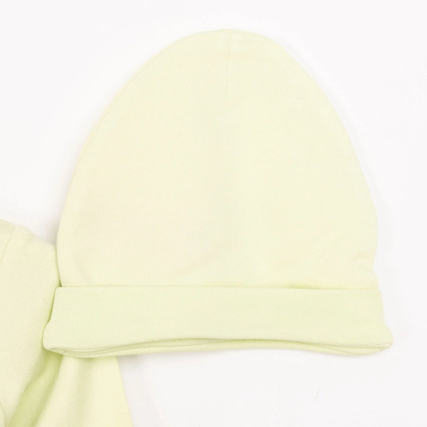 HelloBaby Newborn Organic Wrapover Top-Hat - Green