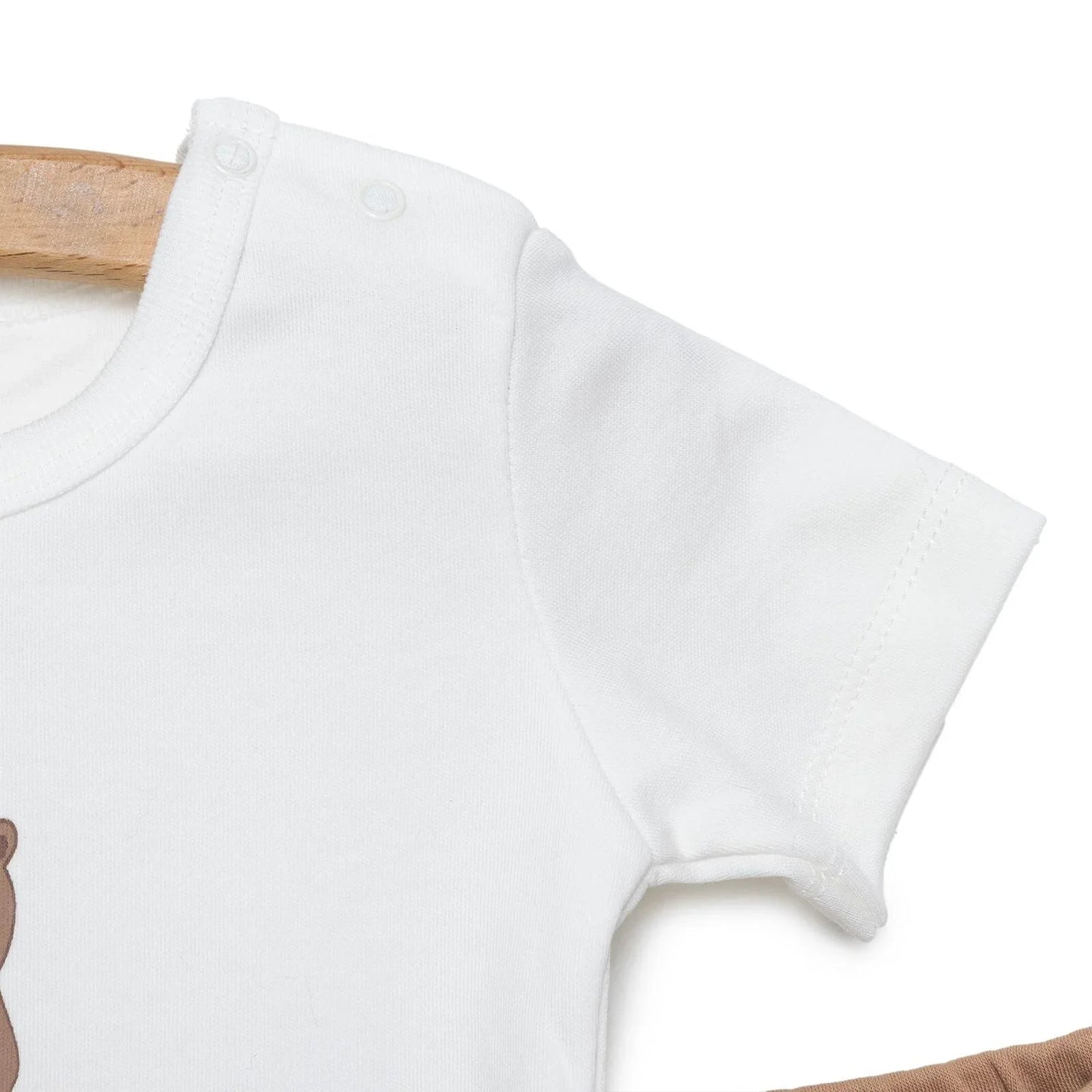 HelloBaby Boy Newborn Set 4 pcs - Ecru