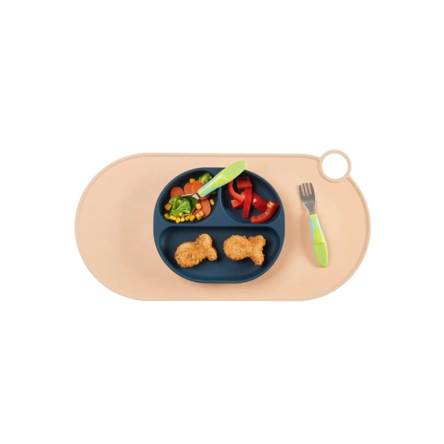 Vital Baby Nourish Silicone Grippy Mat - Sweet Butterscotch