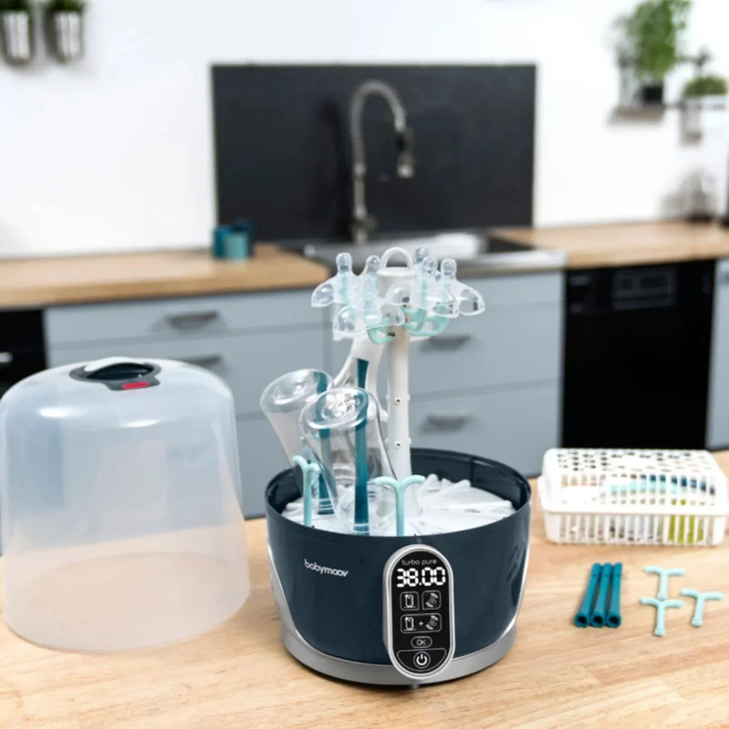 Babymoov Turbo Pure 3-in-1 Steriliser & Dryer & Purified Bottle Storage