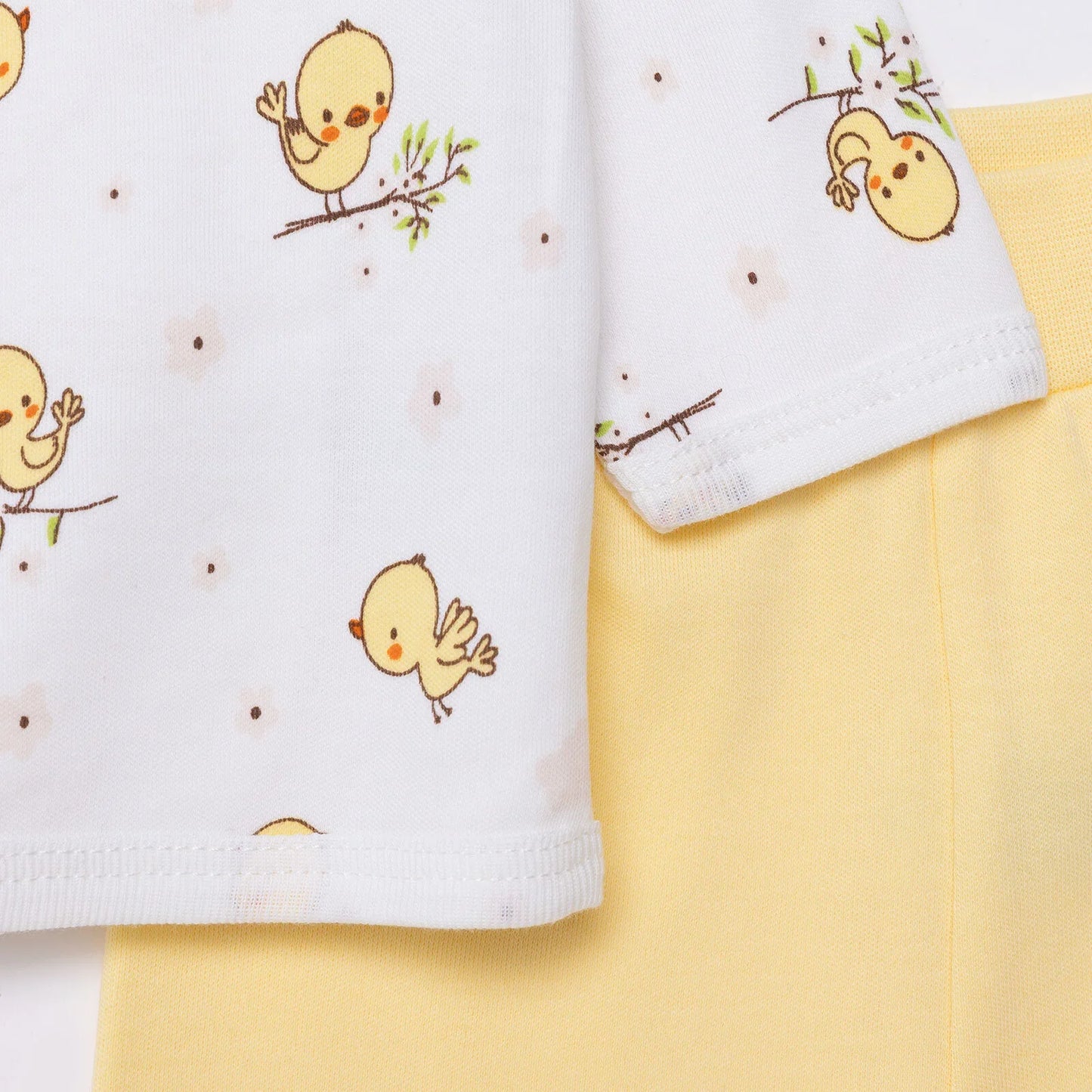 HelloBaby Newborn Body-Footless Bottom - Ecru