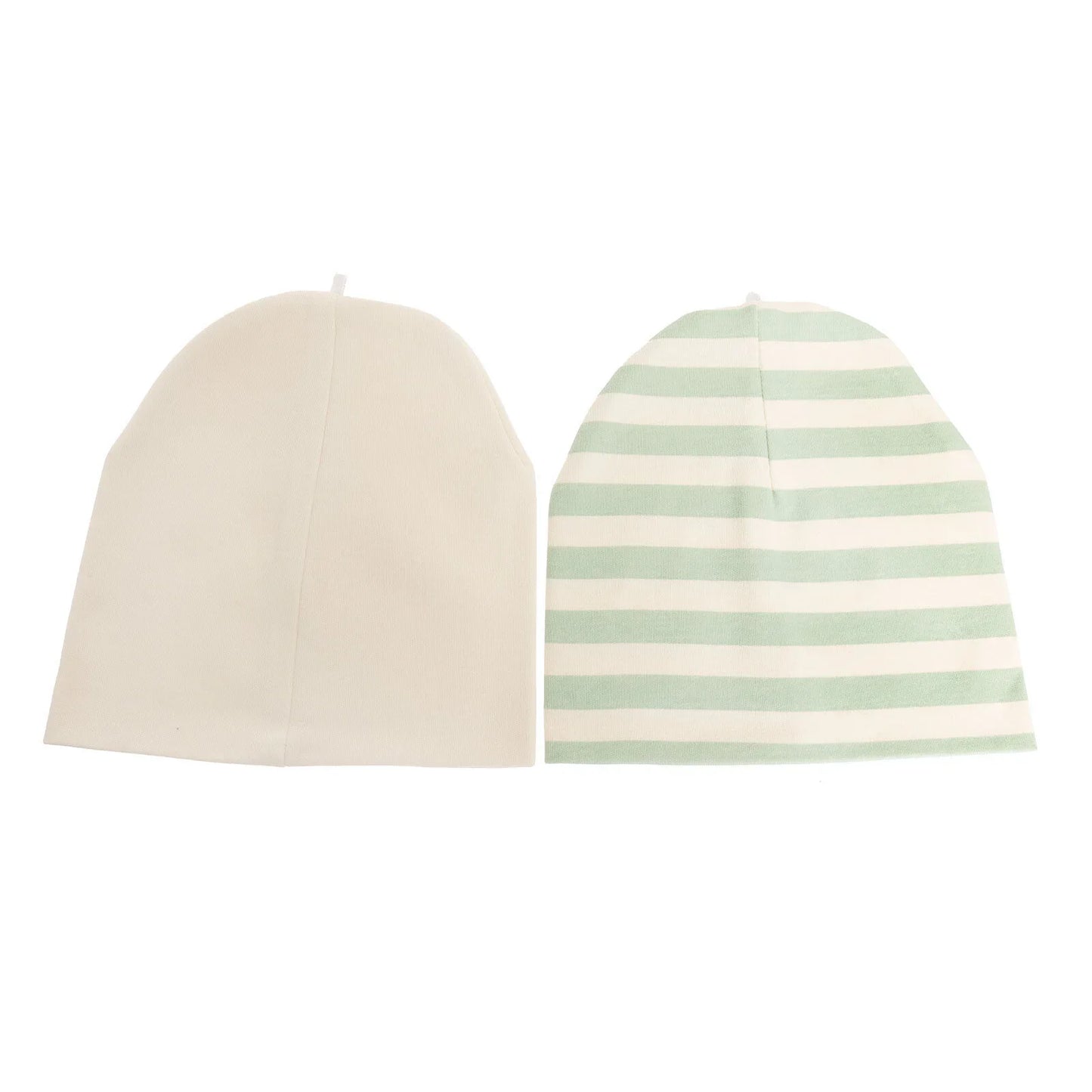 Little Plane Hello Camper Baby Boy 2 Pcs Beanies - Green