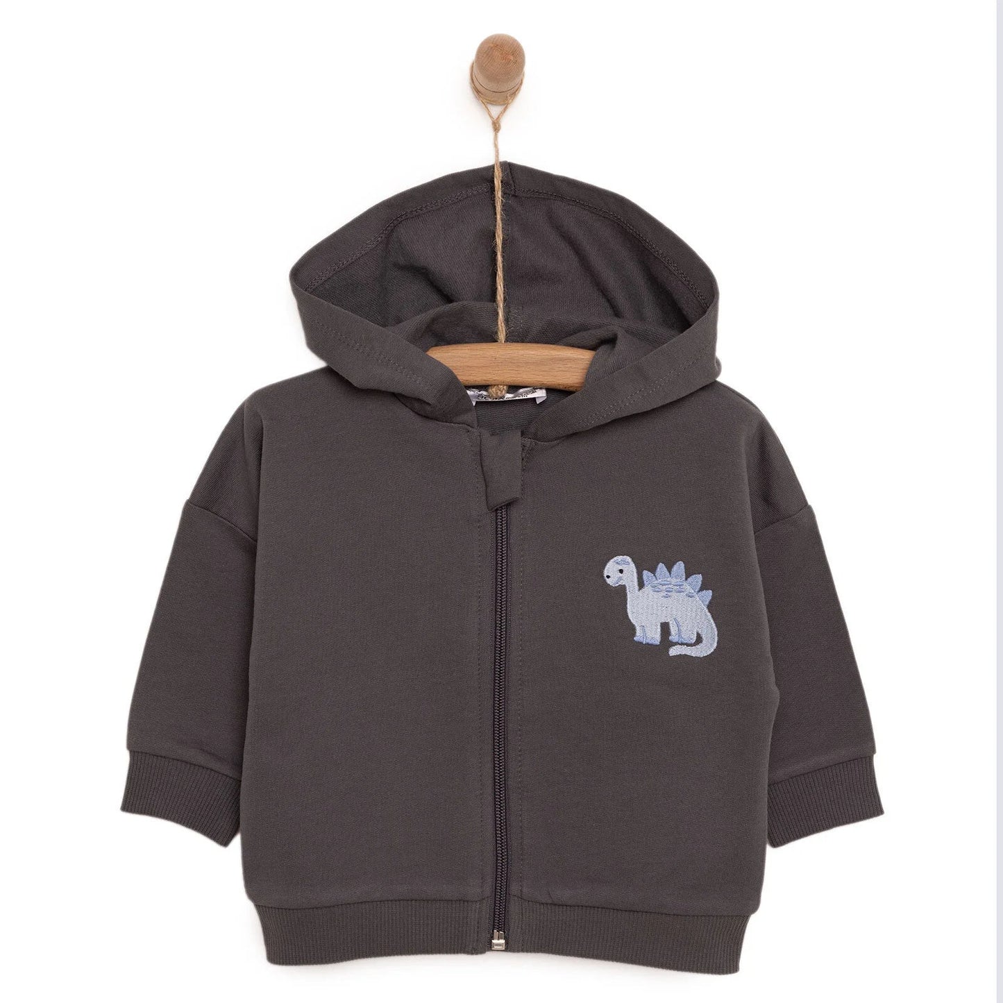 HelloBaby Boy Cardigan - Dark Grey