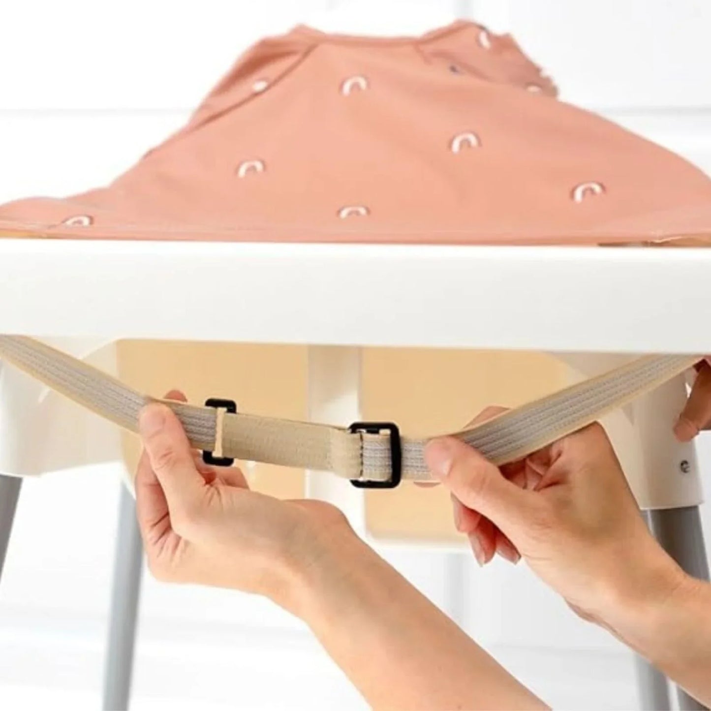 Bibado Coverall Weaning Bib - Chasing Rainbows