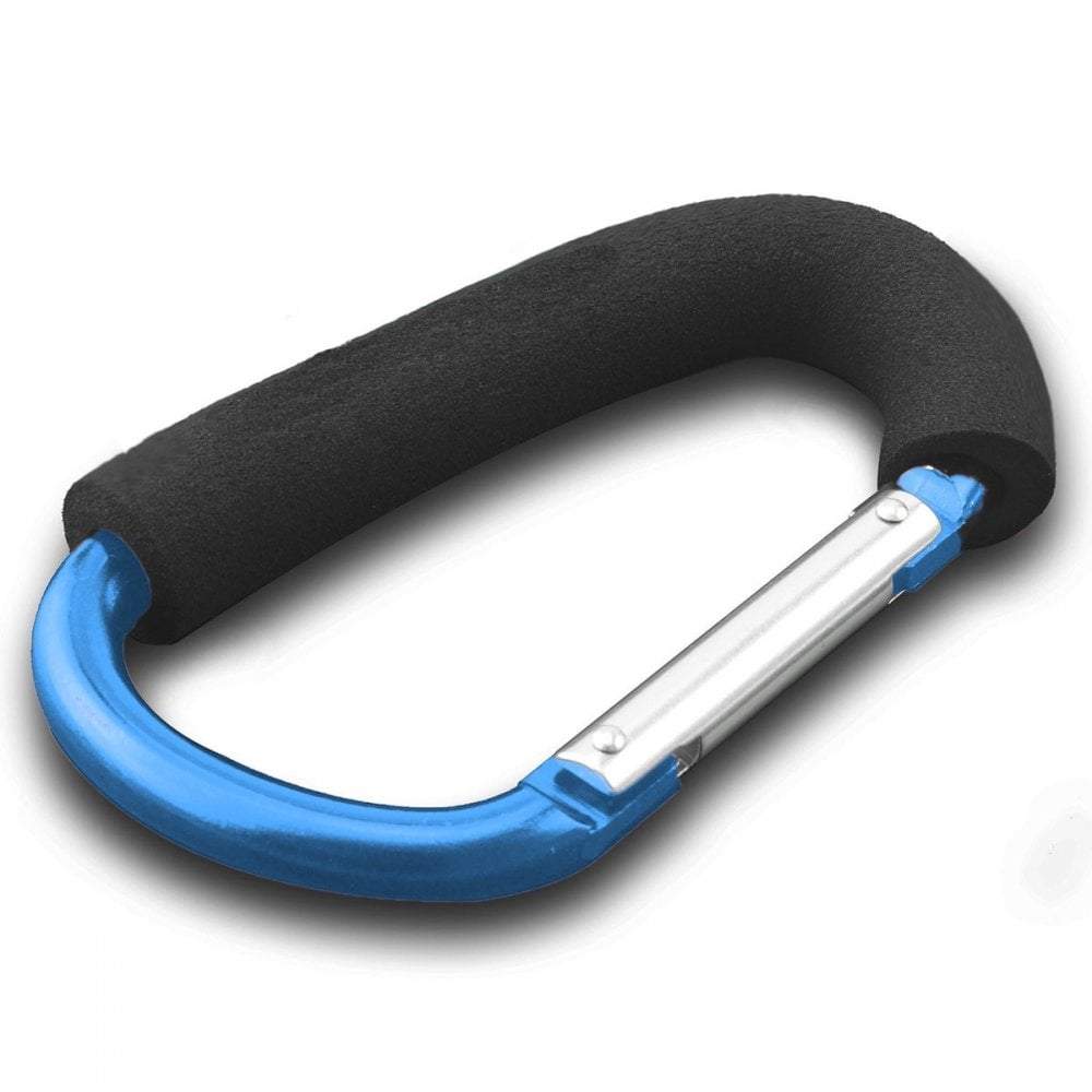2x Large Buggy Clips - Blue