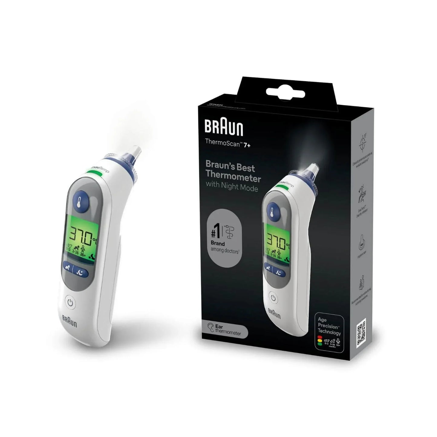 Braun IRT6525 ThermoScan 7+ Ear Thermometer
