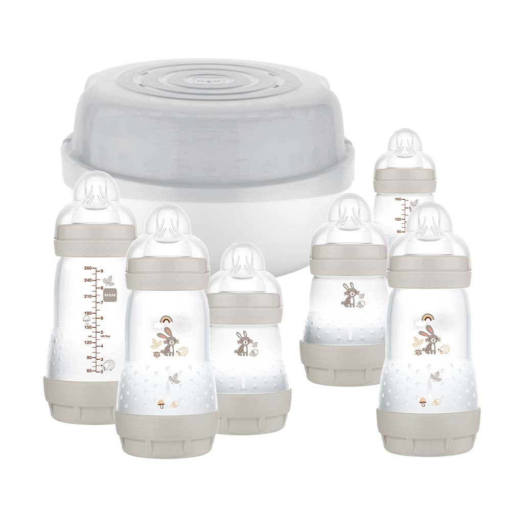 MAM Easy Start Bottle & Microwave Steriliser Set