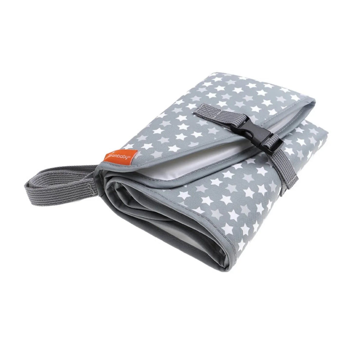 Dreambaby On the Go Baby Changing Mat - Stars Grey