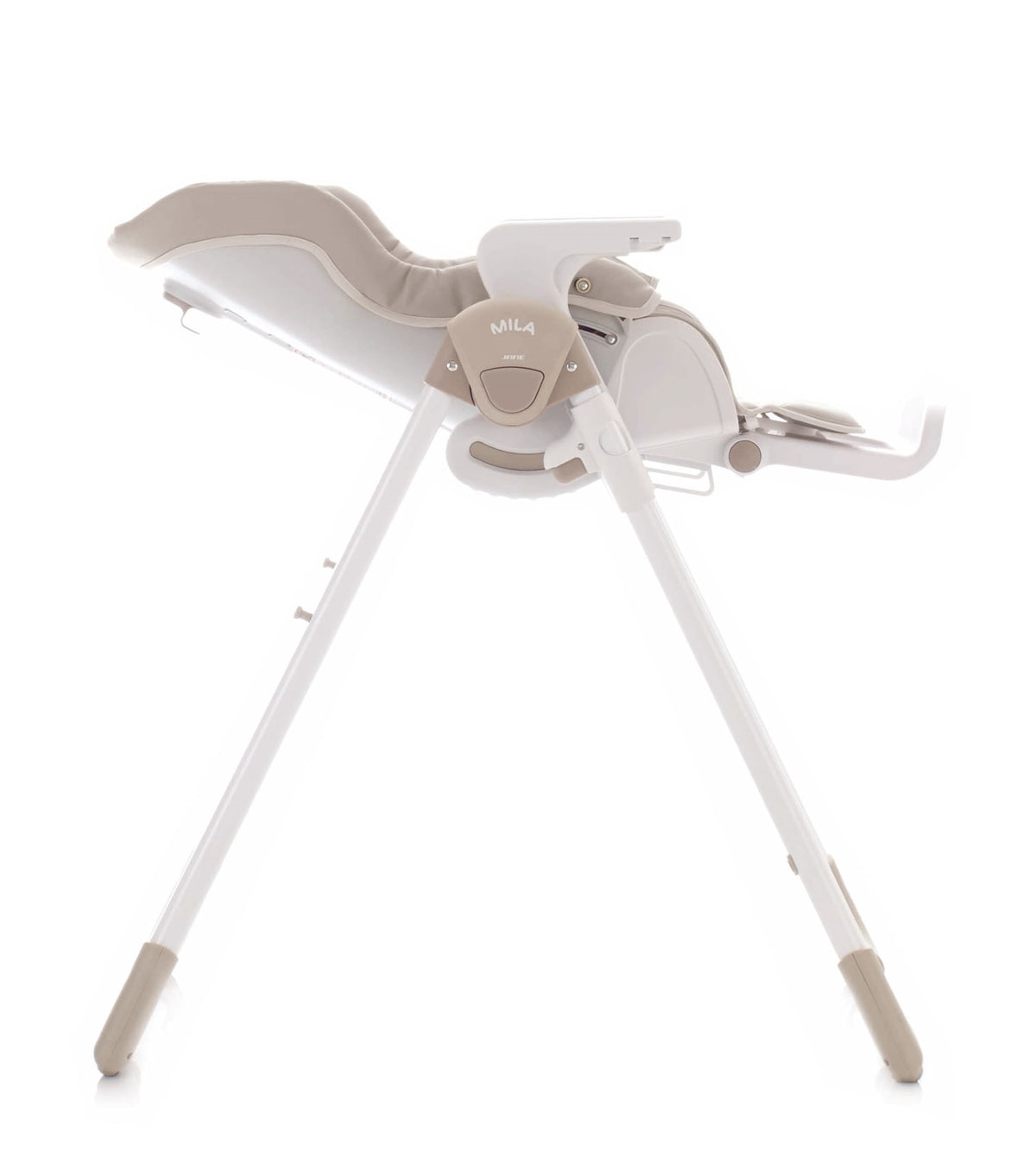 Jane Mila Leatherette Highchair, Pale