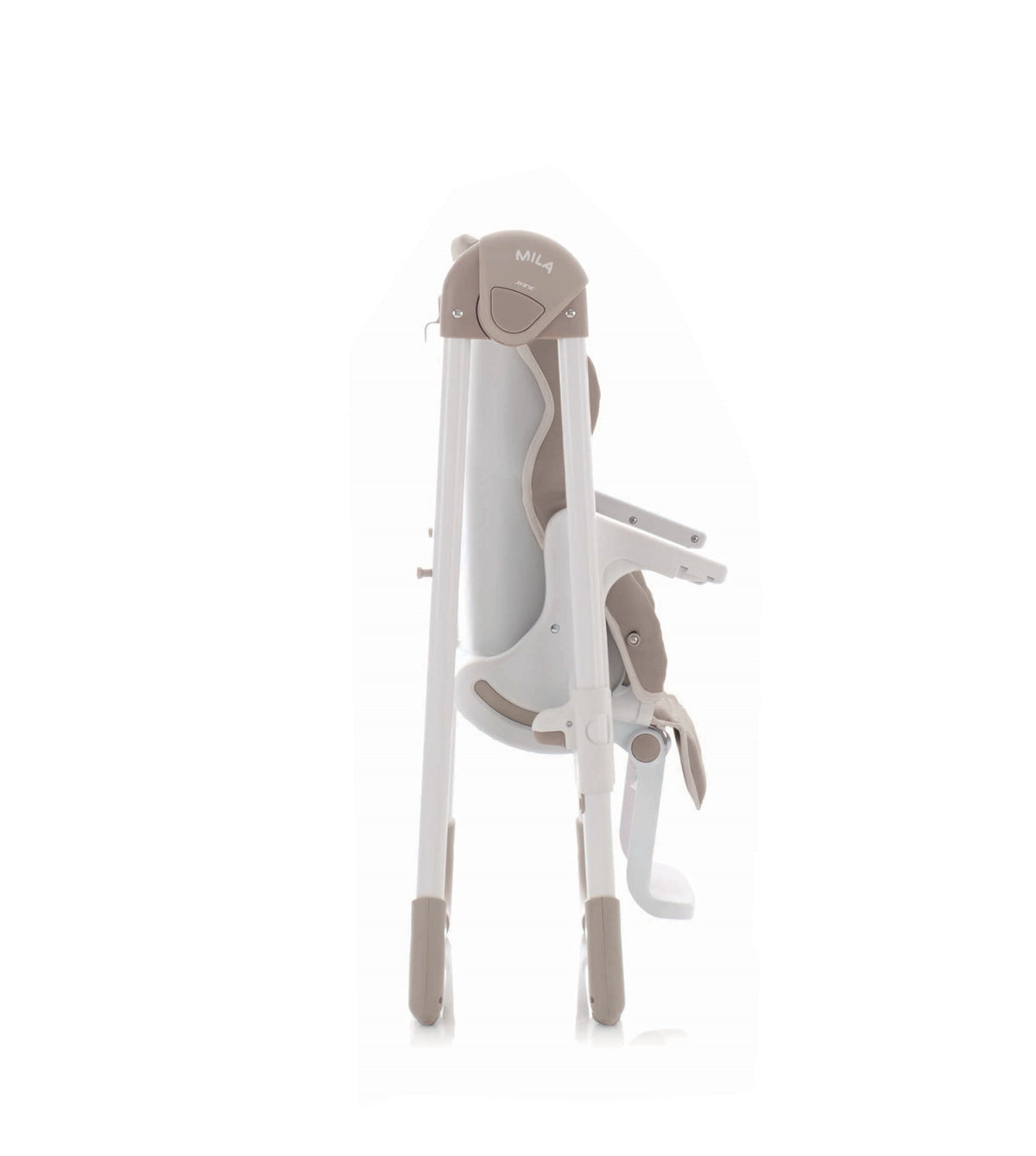 Jane Mila Leatherette Highchair, Pale