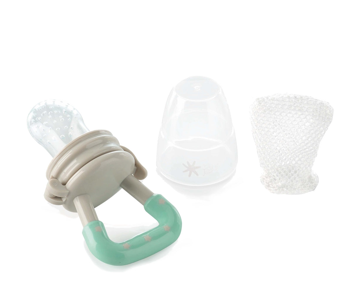 Jane Anti-Choking Feeder with Silicone and Net Teat, Mint