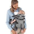 Jané Travel Ergonomic Baby Carrier – 3 Position, Breathable with Lumbar Support (Birth to 15kg), Crater