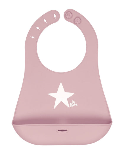 Jané Snap Roll-up Silicone Pelican Baby Bib