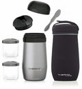 1 Litre Stainless Steel Baby Food Thermal Flask with Dual Compartments
