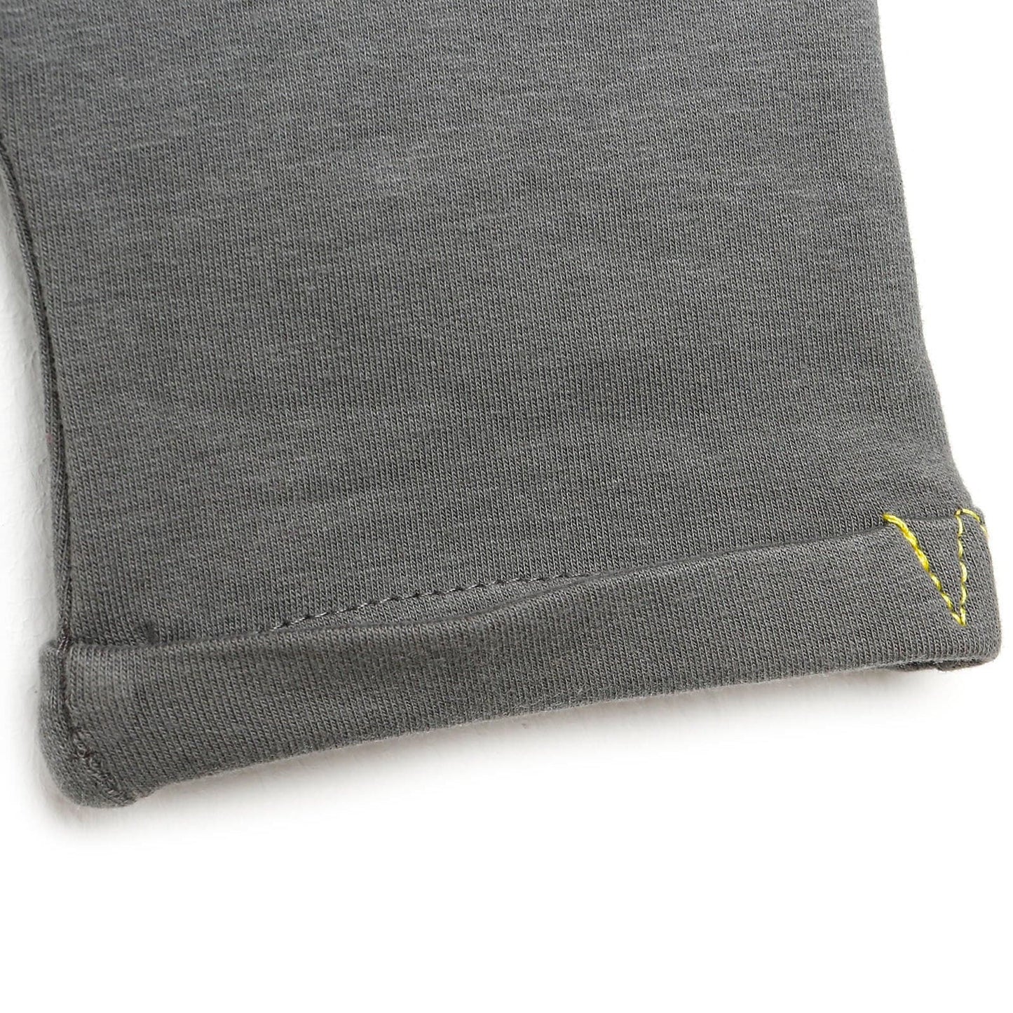 For My Baby Newborn Wild  Sweatshirt-Panth - Yellow