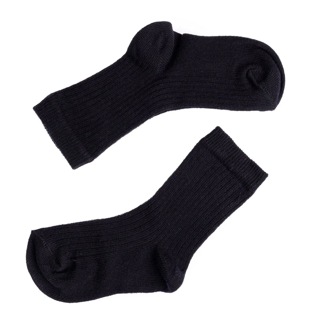 HelloBaby Unisex  Socks 3 Pcs - Black