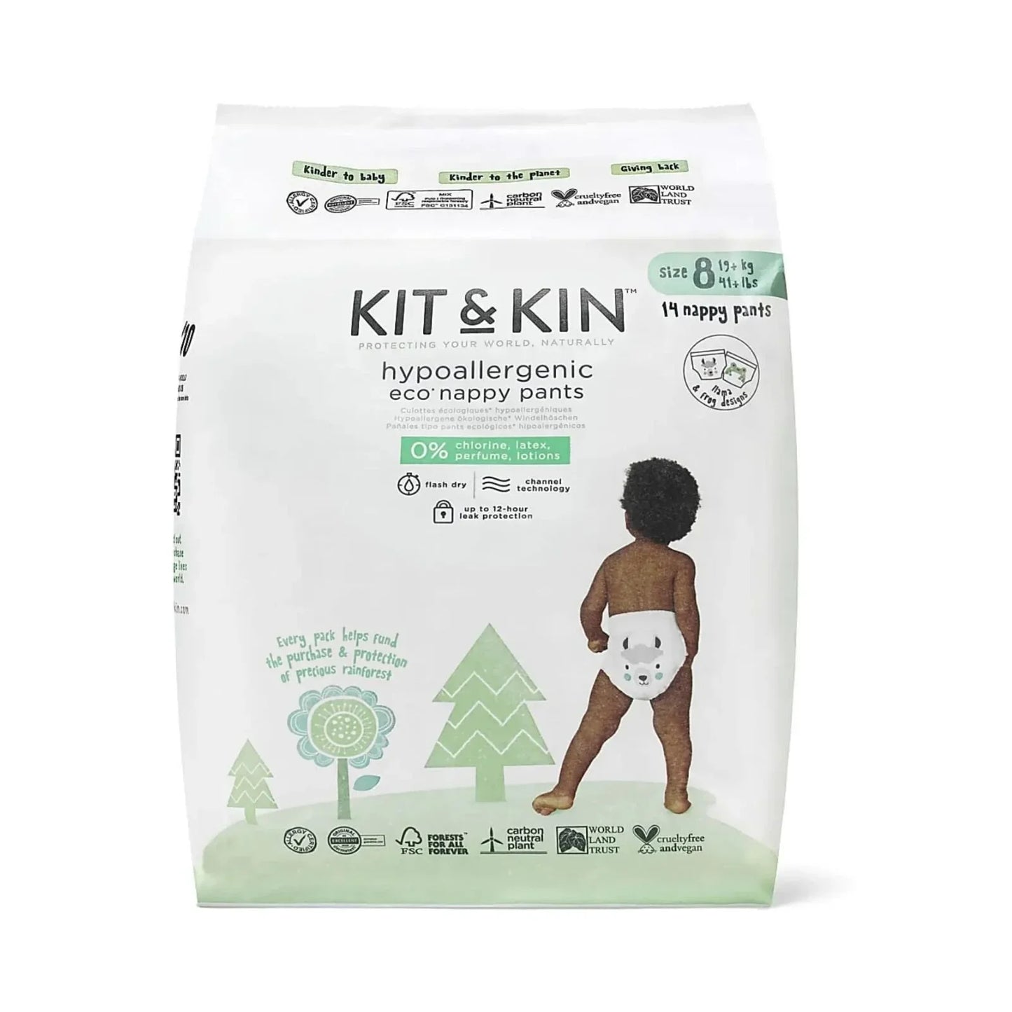 Kit & Kin Pull-Ups Size 8 - 14 nappies