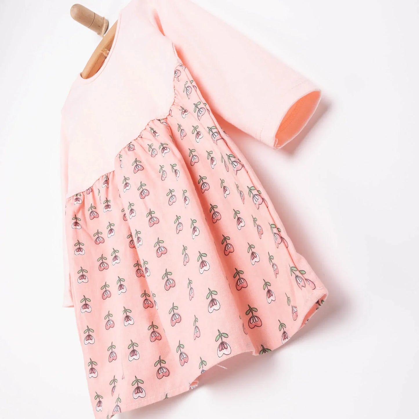 HelloBaby Baby Girl Winter Fairytale Dress - Powder