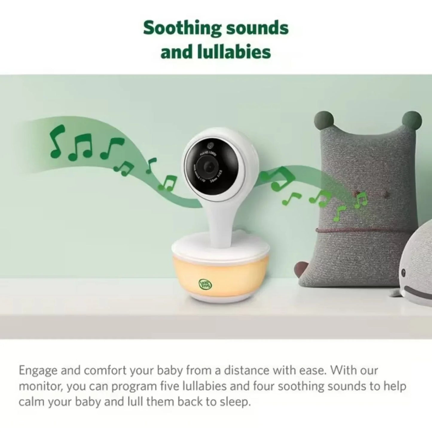 LeapFrog LF815HD Wi-Fi Smart 5" HD Video Baby Monitor