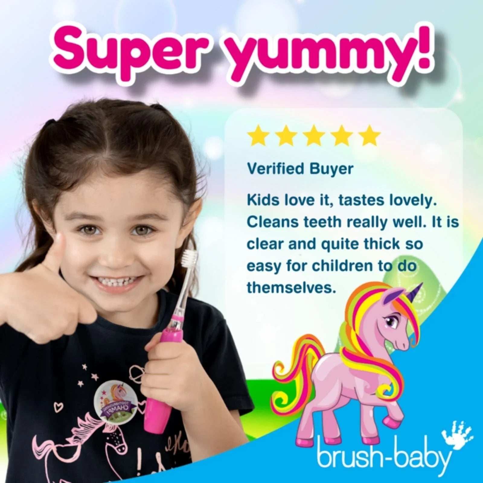 brush-baby Strawberry Toothpaste 3+ years 50ml