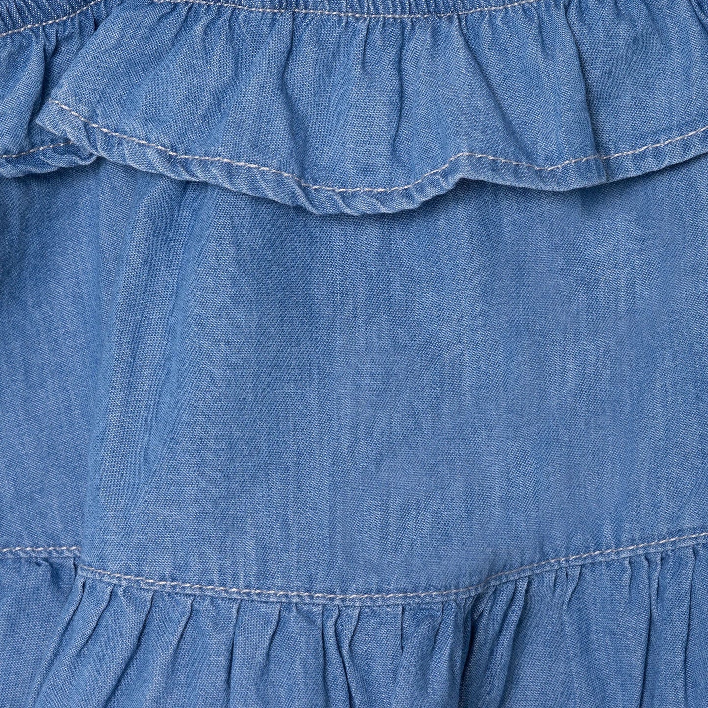 HelloBaby Daisy Girl Blouse & Shorts - Indigo