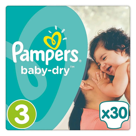 Pampers Baby Dry Size 3 - 30 nappies