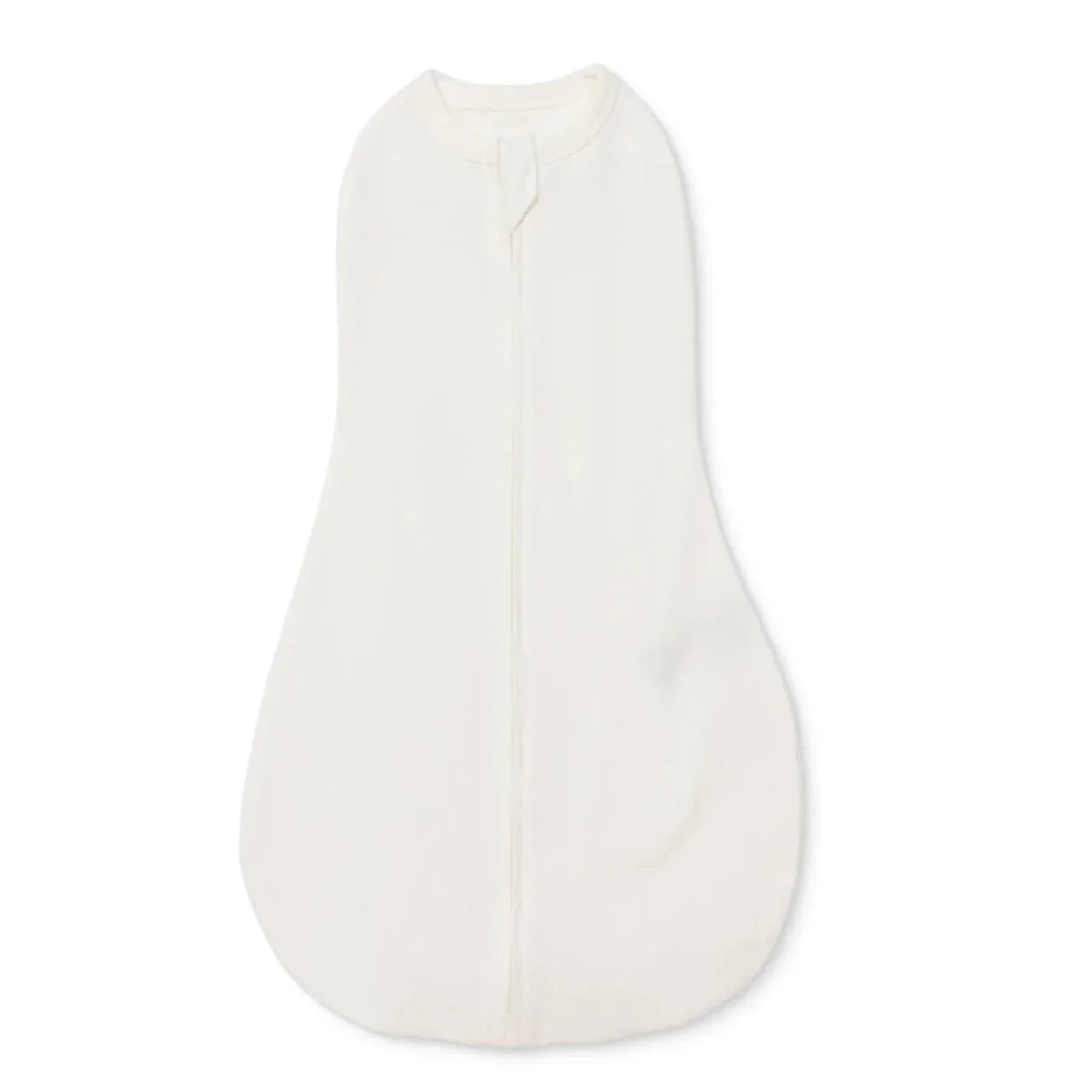 HelloBaby 100% Cotton 0-3 Months Swaddle Wrap Zip Fastening - Ecru