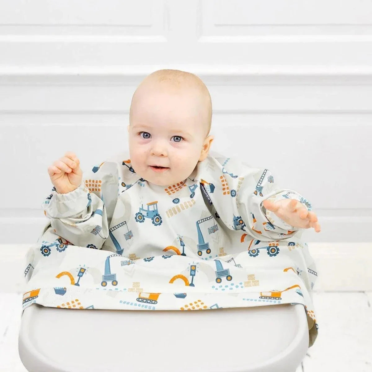 Bibado Long Sleeve Coverall Weaning Bib - Little Loader