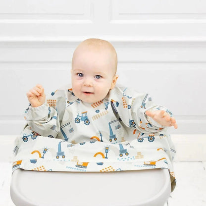 Bibado Long Sleeve Coverall Weaning Bib - Little Loader