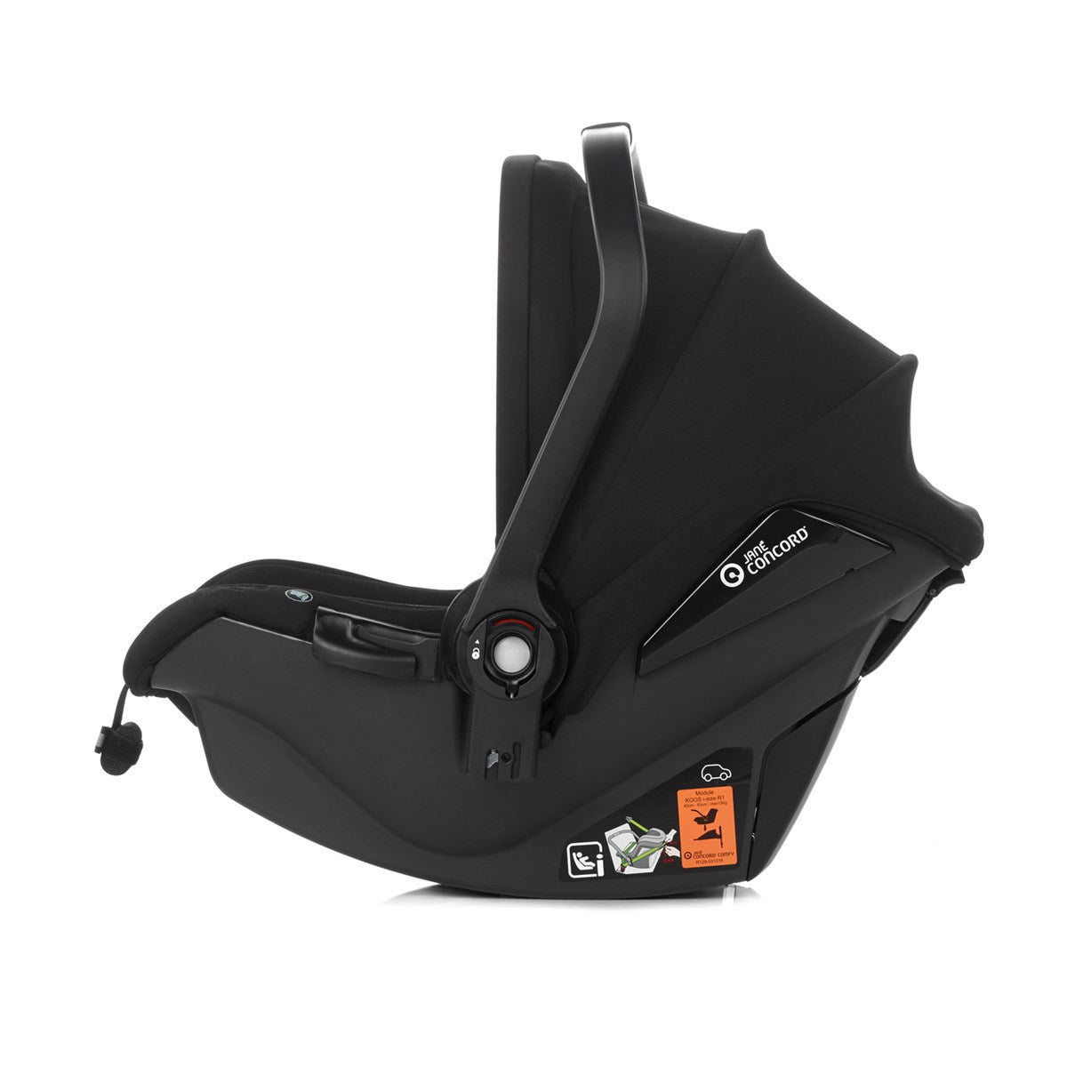 Jane Koos R1 i-Size Baby Car Seat 40 to 83cm, 0-18 Months