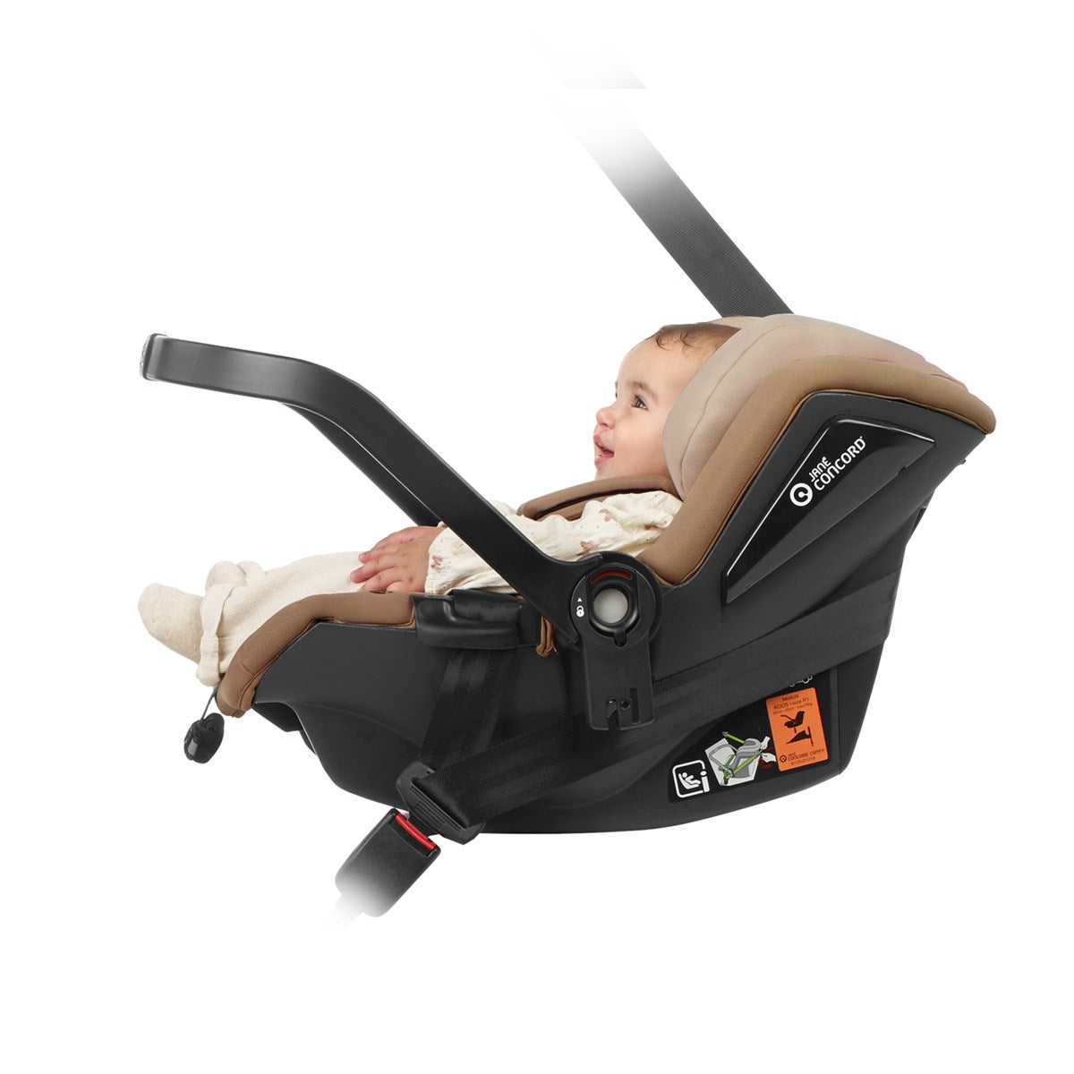 Jané Koos R1 i-Size Baby Car Seat 40-83cm, Birth to 18 Months