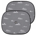 Pop-Up Car Shades 2 Pack UV Window Sunshade 44x35cm