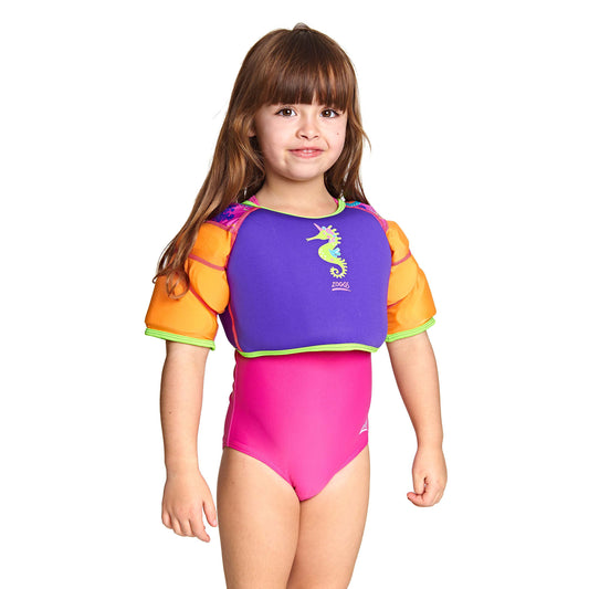 Zoggs Water Wings Swim Vest - Sea Unicorn * Purple (1 - 2 Years)