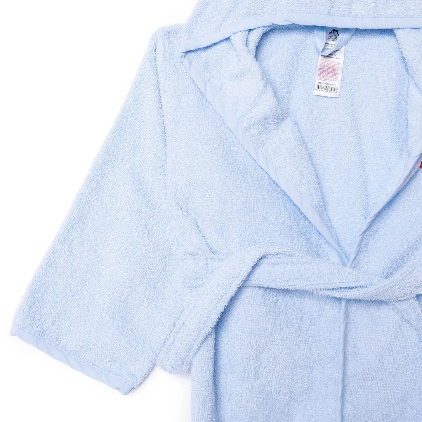 Little Dreams Boy Baby Bathrobe - Blue