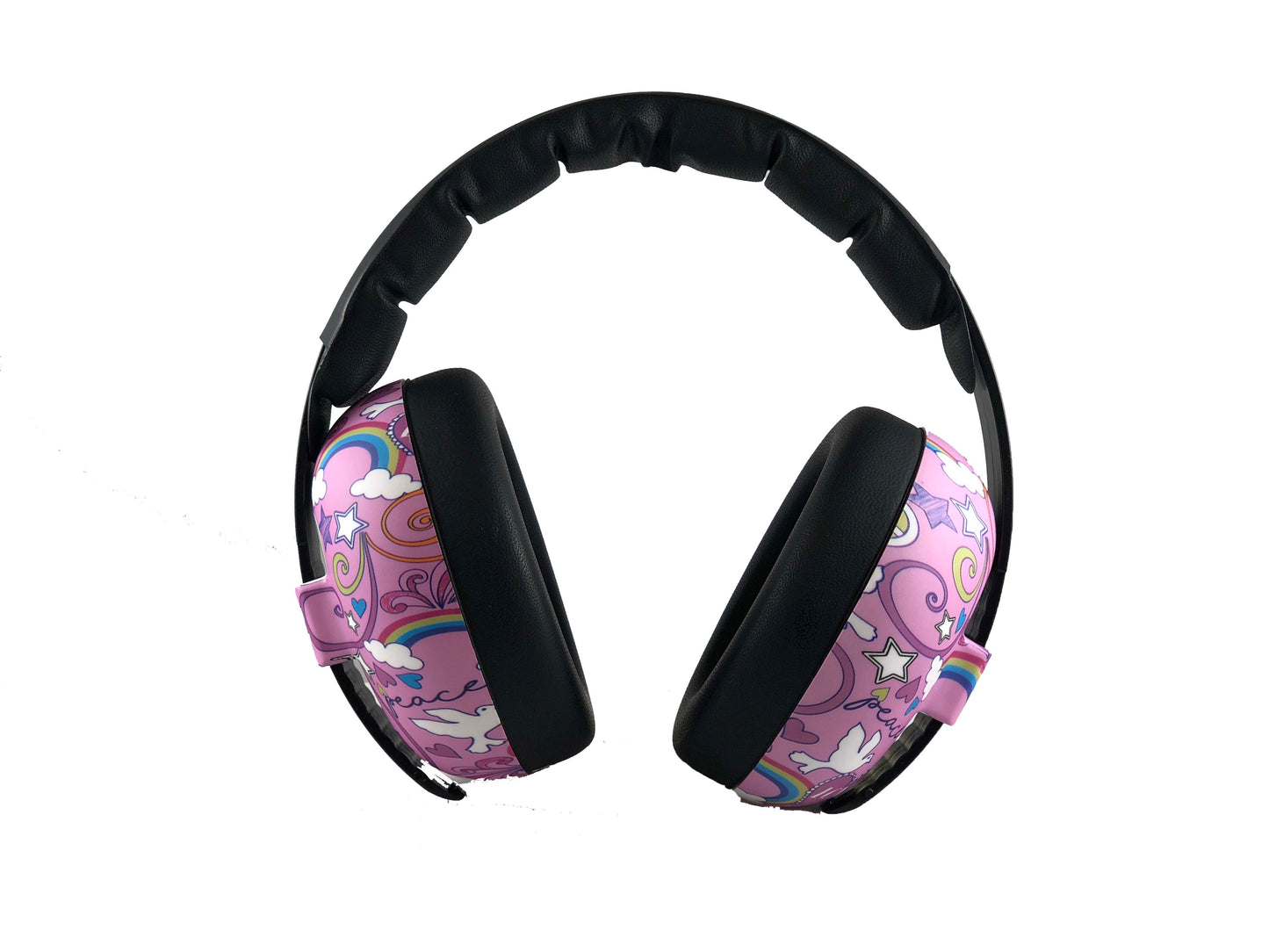 Baby Banz Bubzee Earmuffs (0-2 years) - Available in Grafitti/Peace Design